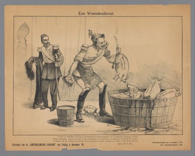 Et venskab (titel på objekt) af Petrus van Geldorp