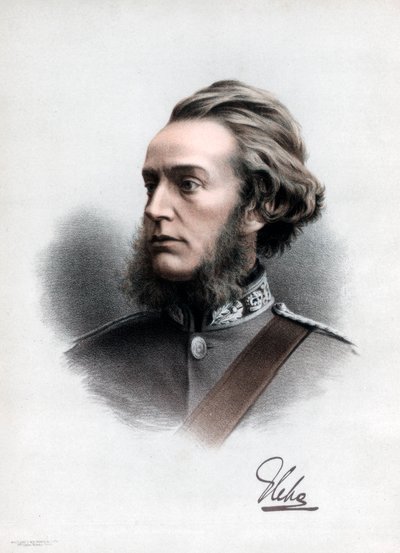 Francis Charteris, 10. jarl af Wemyss, britisk whig-politiker, c1890. af Petter and Galpin Cassell