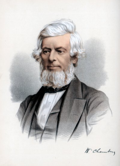 William Chambers of Glenormiston, skotsk udgiver og politiker, c1890. af Petter and Galpin Cassell