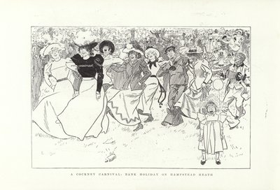 Et Cockney-karneval, helligdag på Hampstead Heath af Phil May