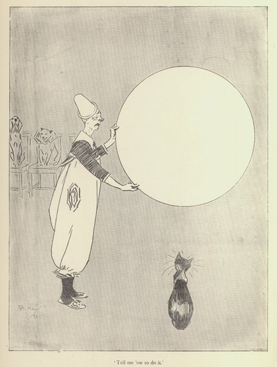 Tegneserie af Phil May, fra 1890
