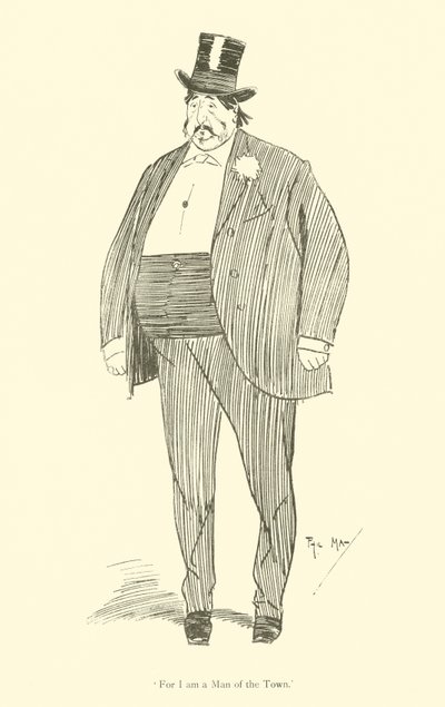 Tegneserie af Phil May, fra 1890