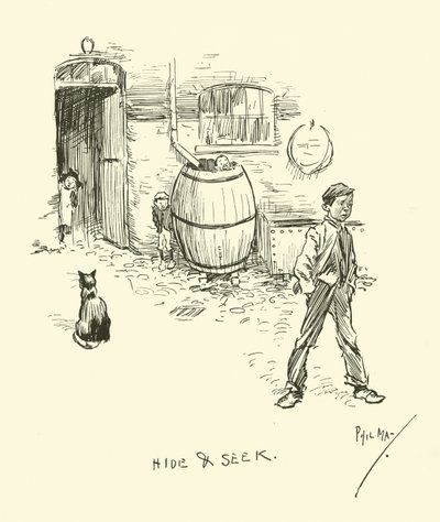 Illustration til Phil Mays Gutter-Snipes af Phil May