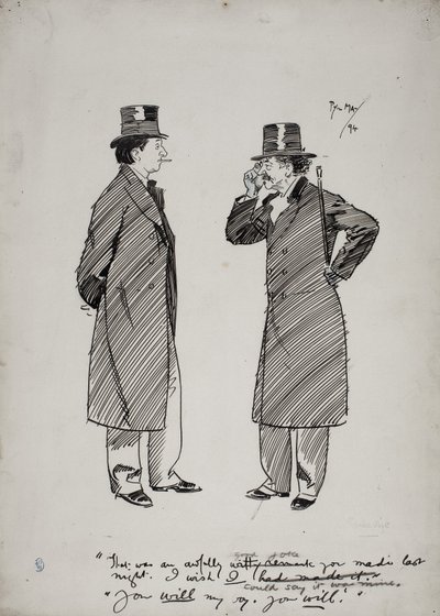 Oscar Wilde og Whistler af Phil May