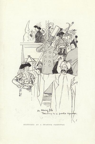 Skitser ved et spansk karneval af Phil May