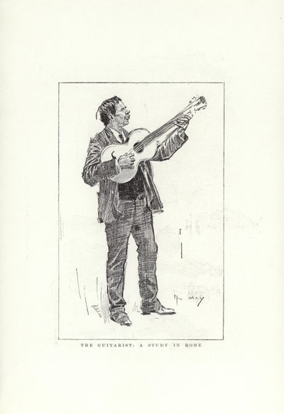 Guitaristen, et studie i Rom af Phil May