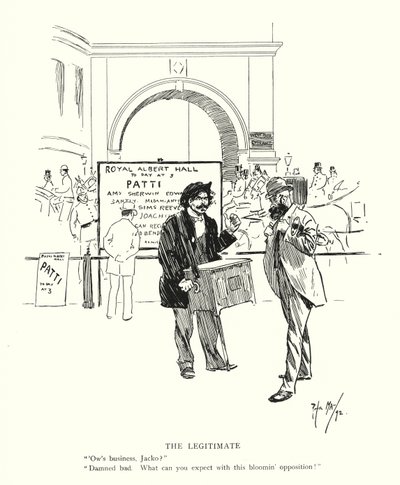 Det legitime (litho) af Phil May