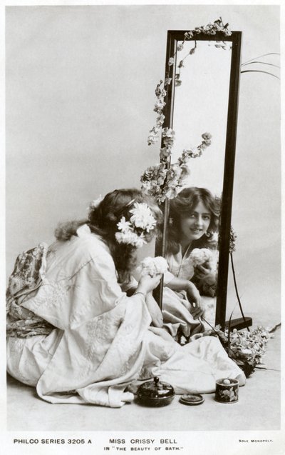 Crissy Bell, britisk skuespillerinde, omkring 1900-tallet. af Philco Publishing Company
