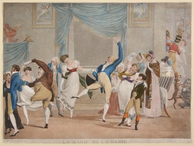 Dansedille af Philibert-Louis Debucourt