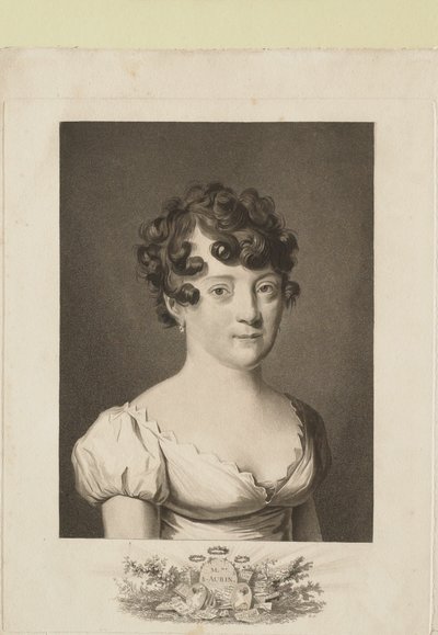 Madame St. Aubin af Philibert-Louis Debucourt