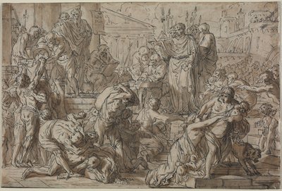 Romersk emne, 1700-tallet. af Philibert Benoît Delarue