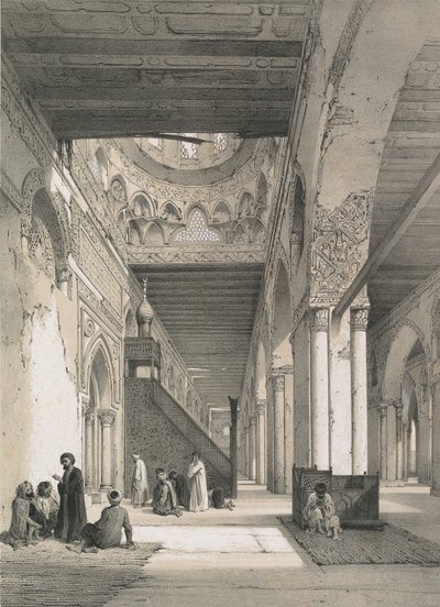Ibn Toulons moské af Philibert Joseph Girault de Prangey