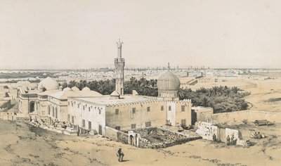 Nabedemiane-moskéen i Alexandria af Philibert Joseph Girault de Prangey