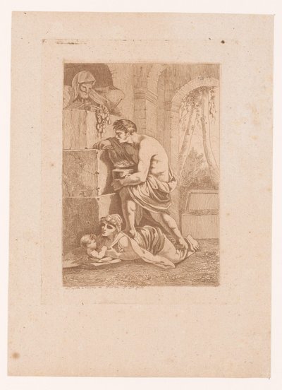 Edouard og guldet af Philibert Louis Debucourt