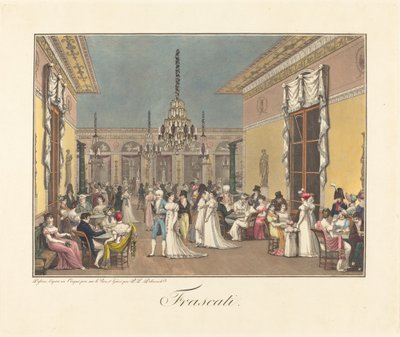 Frascati af Philibert Louis Debucourt