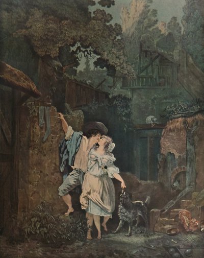 The Escalade, or The Odious Mornings, 1787, 1913 af Philibert Louis Debucourt