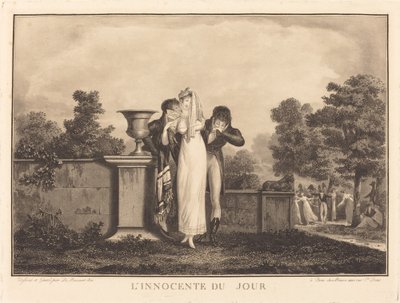 Dagens uskyldige af Philibert Louis Debucourt