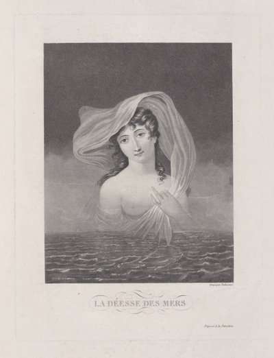 Havets gudinde, 1775-1832. af Philibert Louis Debucourt