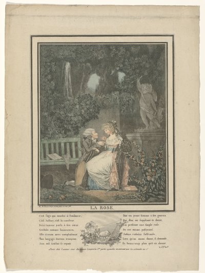 Rosen, 1788 af Philibert Louis Debucourt