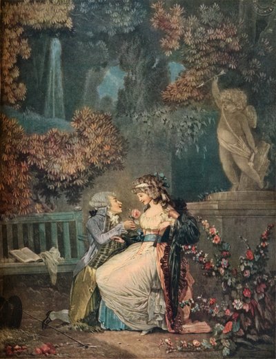 Rosen, 1788, 1916 af Philibert Louis Debucourt