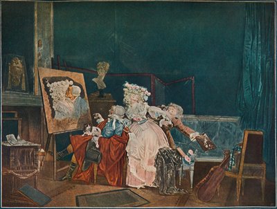 De to kys, 1786, 1902 af Philibert Louis Debucourt