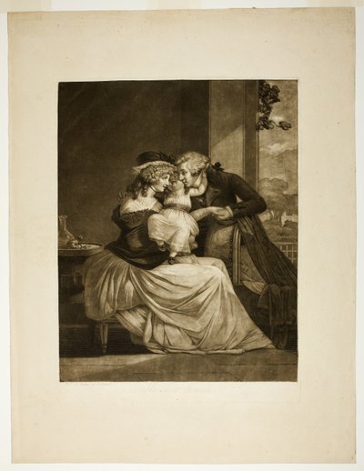 De er glade af Philibert Louis Debucourt