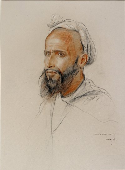 Portræt af en araber, 1934 af Philip A de Laszlo