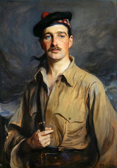 John, 2. Lord Forteviot, M.C. af Philip Alexius de Laszlo