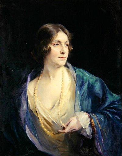 Marjory (Tiny) Heaton Ellis, Lady Forteviot af Philip Alexius de Laszlo