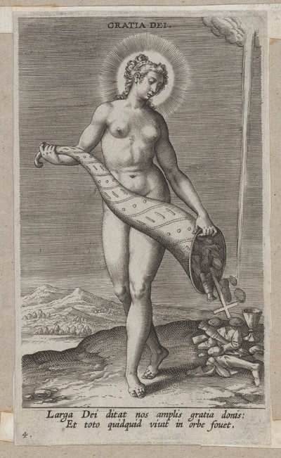 Gratia Dei, fra Prosopographia, ca. 1585-90., ca. 1585-90. af Philip Galle
