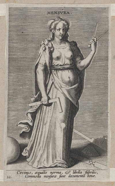 Mål, fra Prosopographia, CA. 1585-90., CA. 1585-90. af Philip Galle