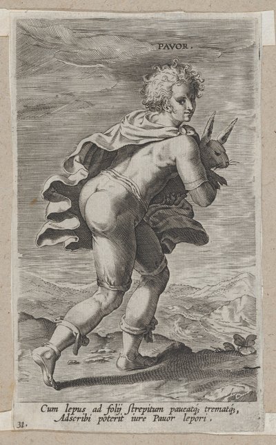 Pavor, fra Prosopographia, ca. 1585-90., ca. 1585-90. af Philip Galle