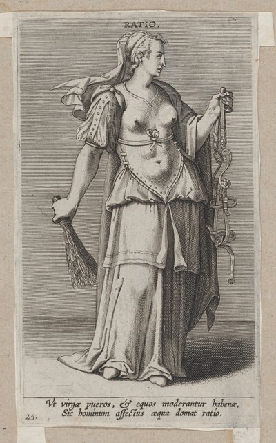 Forhold, fra Prosopographia, ca. 1585-90., ca. 1585-90. af Philip Galle