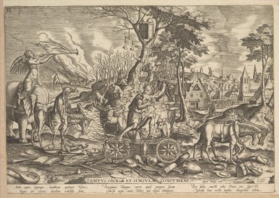 Tidens triumf, 1574. af Philip Galle