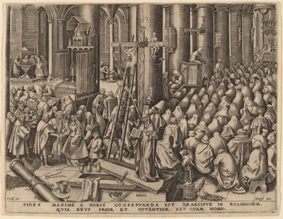 Tro af Philip Galle after Pieter Bruegel the Elder
