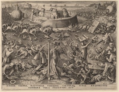 Modstand af Philip Galle after Pieter Bruegel the Elder