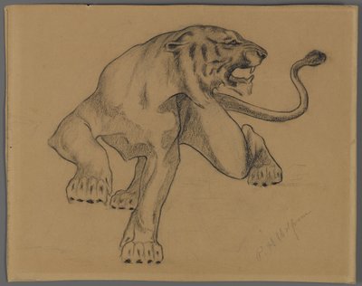 Tiger (historie med blyant på papir) af Philip H. Wolfrom