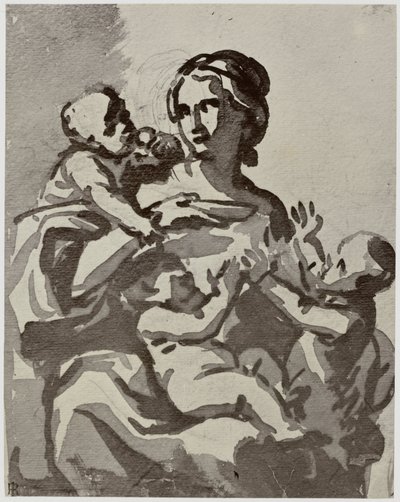 Elisabetta Sirani, velgørenhed af Philip Henry Delamotte