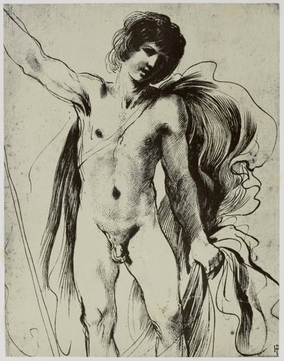 Guercino, en ung af Philip Henry Delamotte