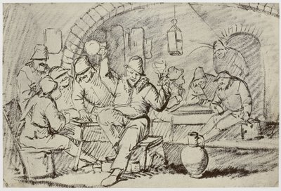 Hemskirk [Van Heemskerck?], Boors Carousing af Philip Henry Delamotte