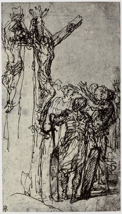Salvator Rosa, Polykrates død af Philip Henry Delamotte