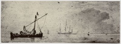 Van der Velde, A Pram af Philip Henry Delamotte