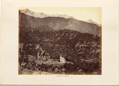 Dhurmsala Kirke af Philip Henry Egerton