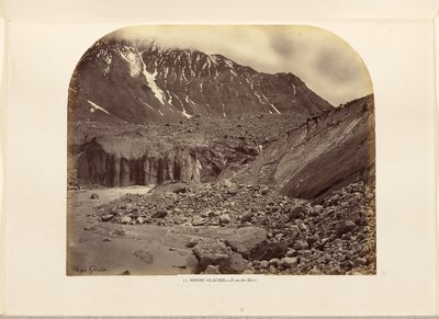 Shigri-gletsjeren - fra floden af Philip Henry Egerton