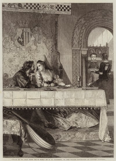 Drik kun til mig med dine øjne af Philip Hermogenes Calderon