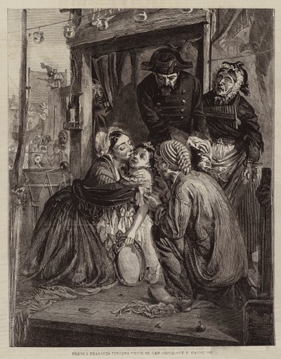 Franske bønder finder deres stjålne barn af Philip Hermogenes Calderon