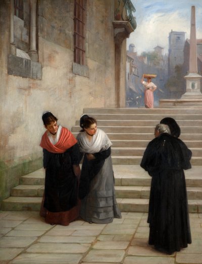 Hans Ærbødighed, 1876 af Philip Hermogenes Calderon