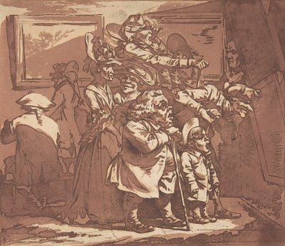 En udstilling, 29. januar 1776., 29. januar 1776. af Philip James de Loutherbourg