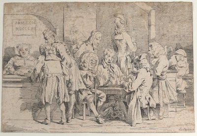 Spiller Tric Trac, 1763., 1763. af Philip James de Loutherbourg