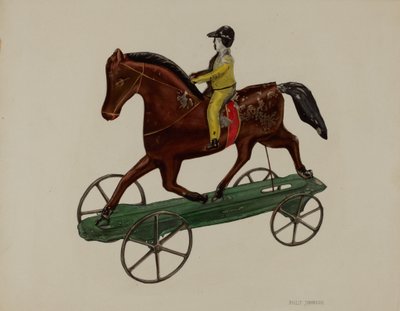 Hest og Rytter af Philip Johnson